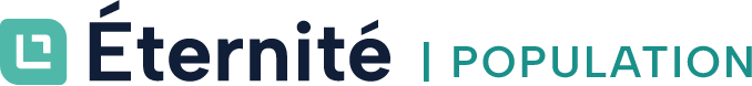Logo du logiciel Éternité destiné aux collectivités pour l'administration des cimetières.