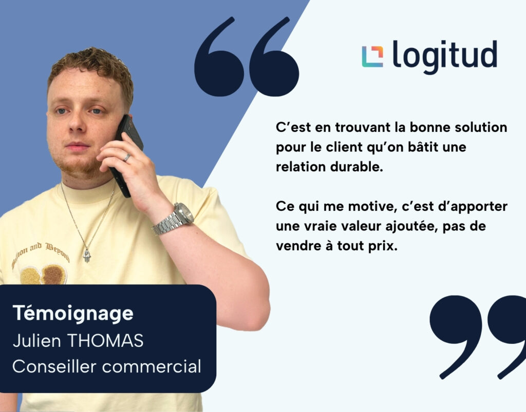 témoignage commercial julien