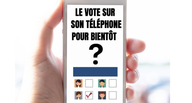 Voter sur son smartphone