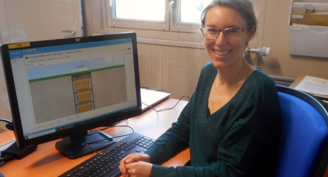 Amanda, responsable des cimetières de la ville de Niort