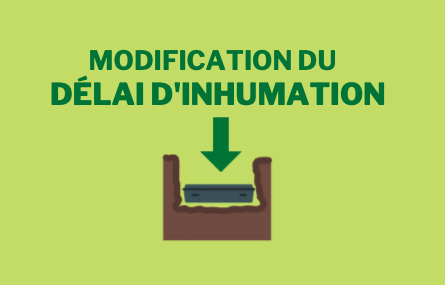 Délai d'inhumation